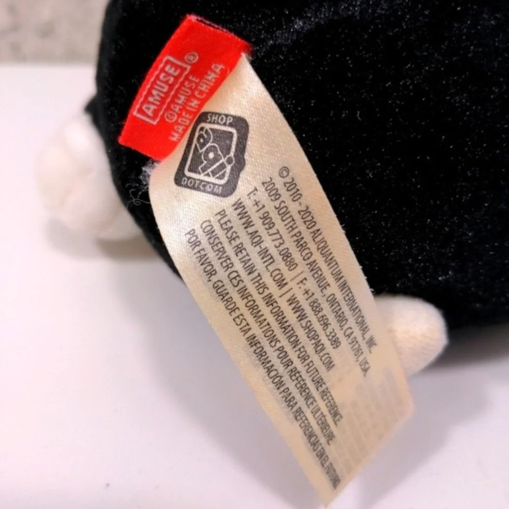 AMUSE Aliquantum Higemanjyu Kuromame Ninja‎ Cat Plush 7